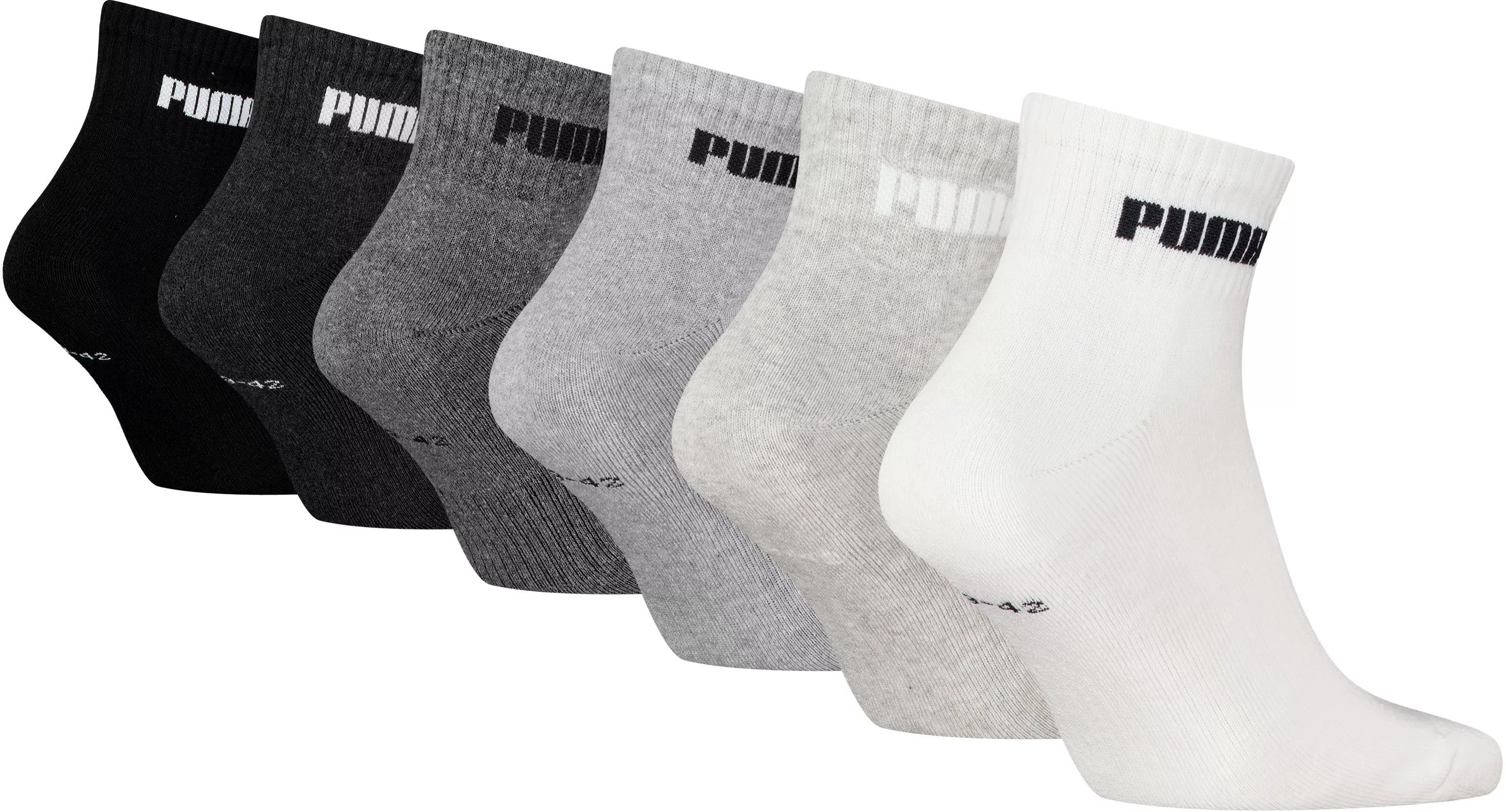 PUMA Sneakersocken, (6er-Pack), mit Logostickerei günstig online kaufen