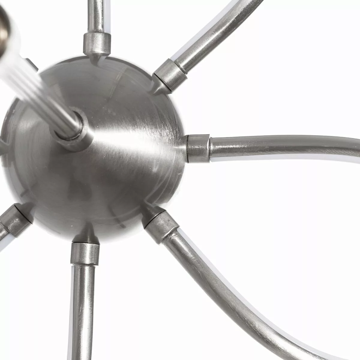Deckenlampe 60 X 60 X 120 Cm Metall Silber Moderne günstig online kaufen