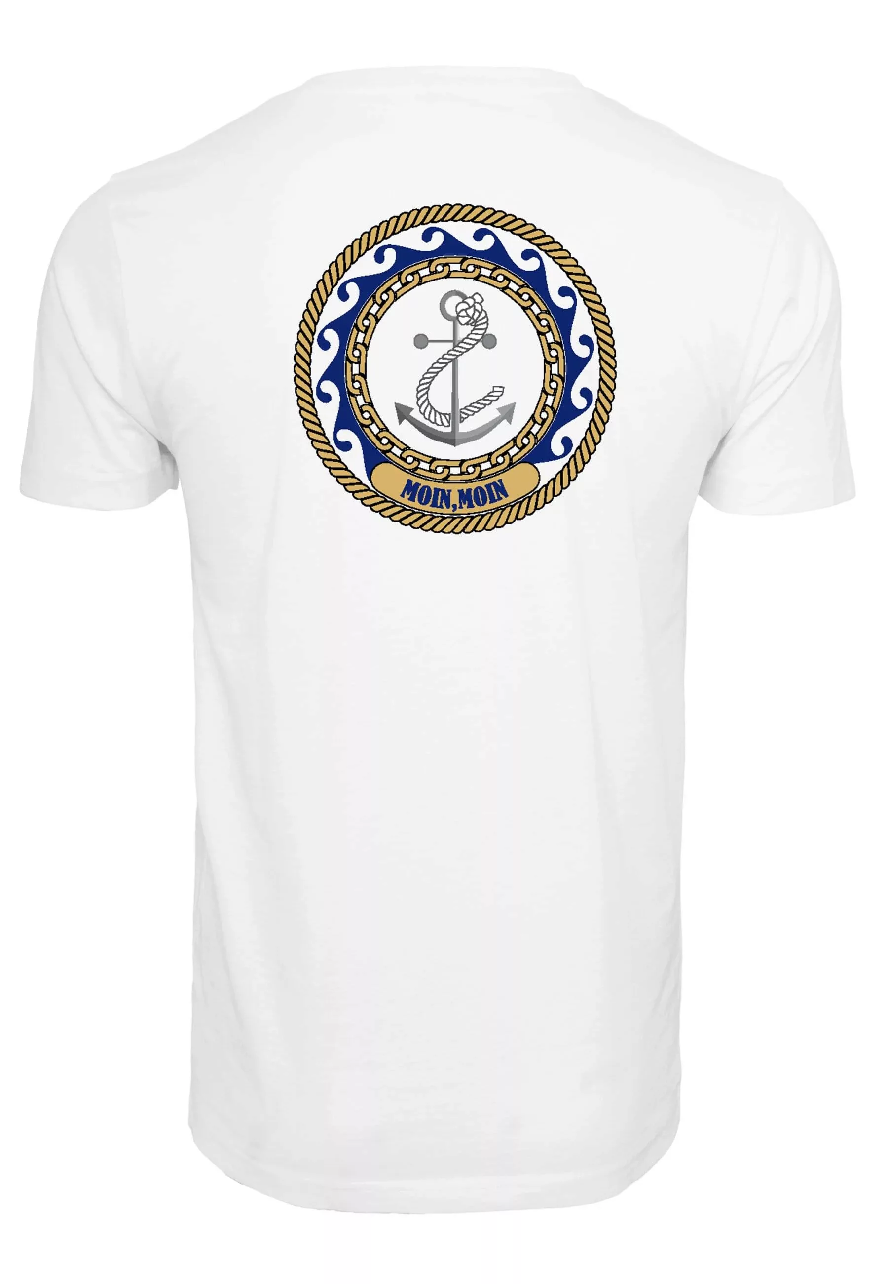 MisterTee Kurzarmshirt "MisterTee Damen Ladies Moin Moin Tee", (1 tlg.) günstig online kaufen