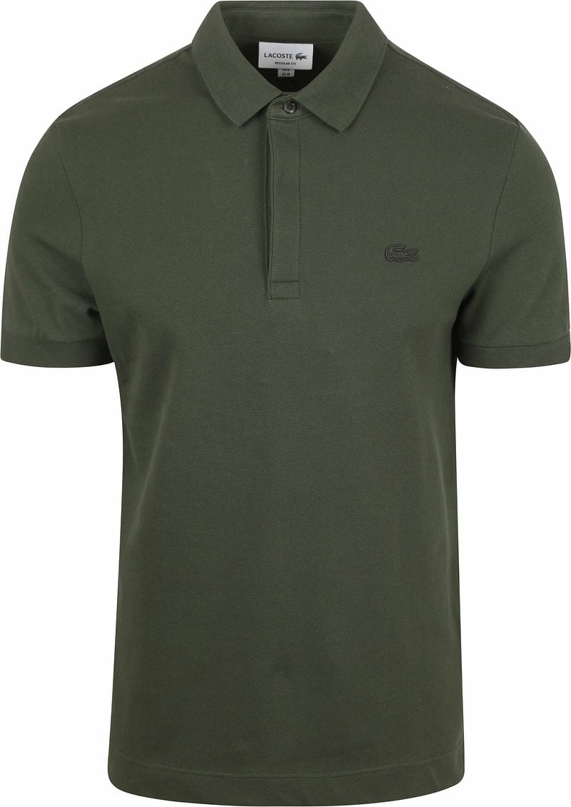 Lacoste Polohemd Paris Piqué Dunkelgrün - Größe XXL günstig online kaufen