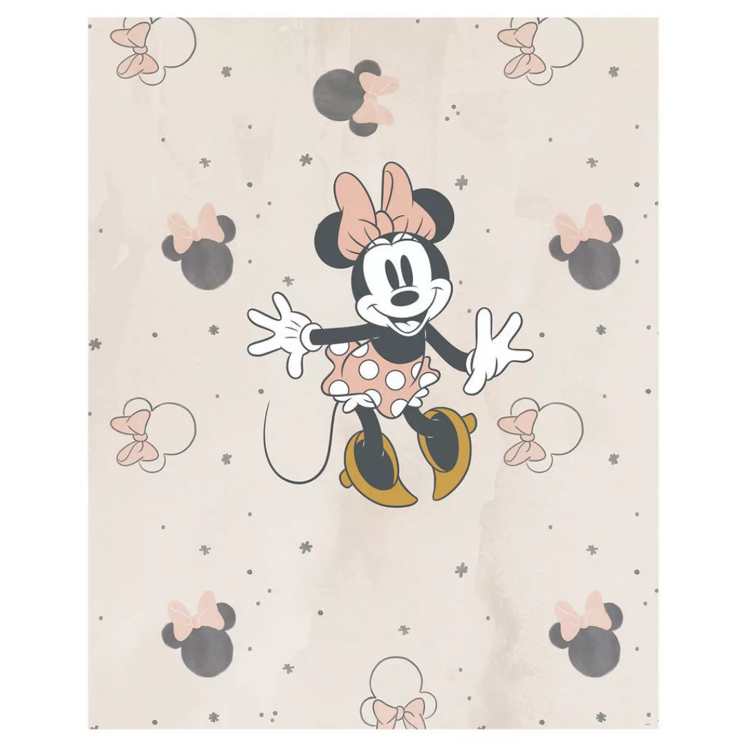 Komar Fototapete Minnie Party Mouse Disney B/L: ca. 200x250 cm günstig online kaufen