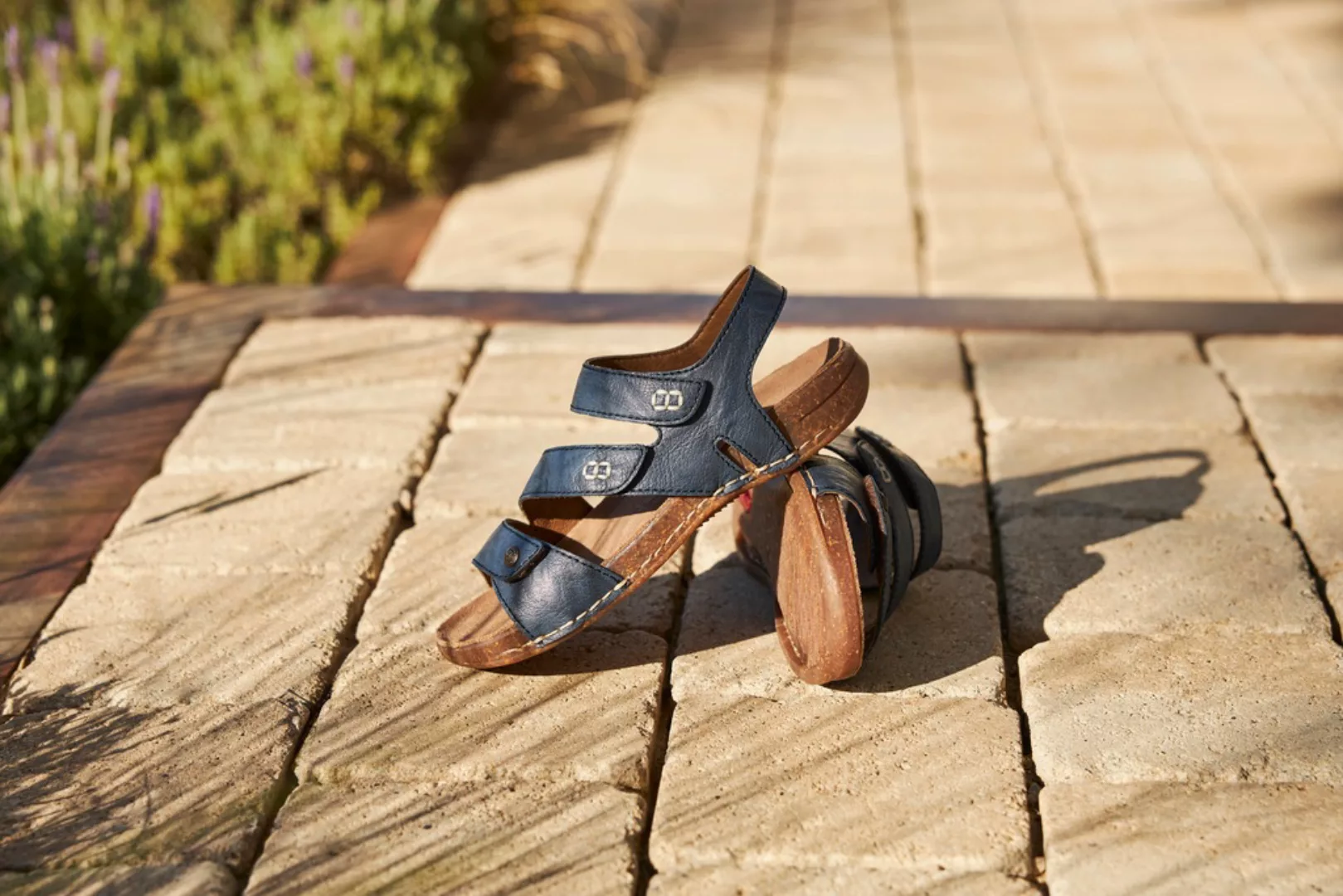 Rieker Sandale, Sommerschuh, Sandalette mit praktischen Klettverschlüssen günstig online kaufen