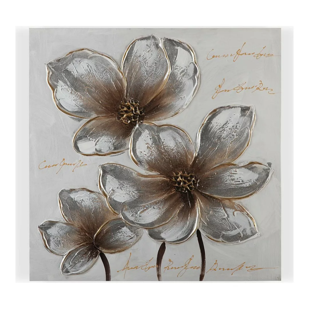 Bild Versa Blomster Leinwand (2,3 X 60 X 60 Cm) günstig online kaufen
