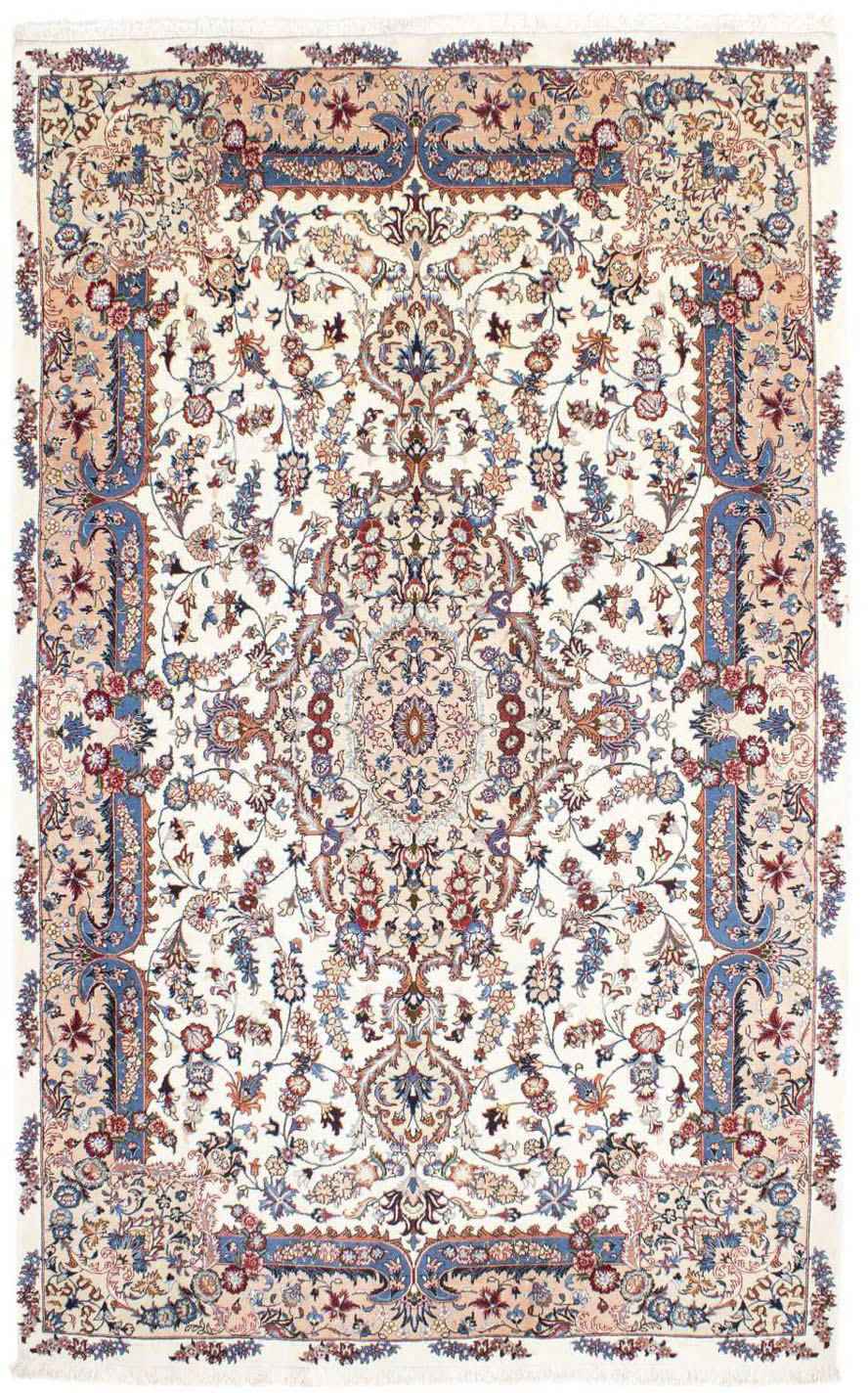 morgenland Wollteppich »Maschad Blumenmuster Marrone chiaro 275 x 216 cm«, günstig online kaufen