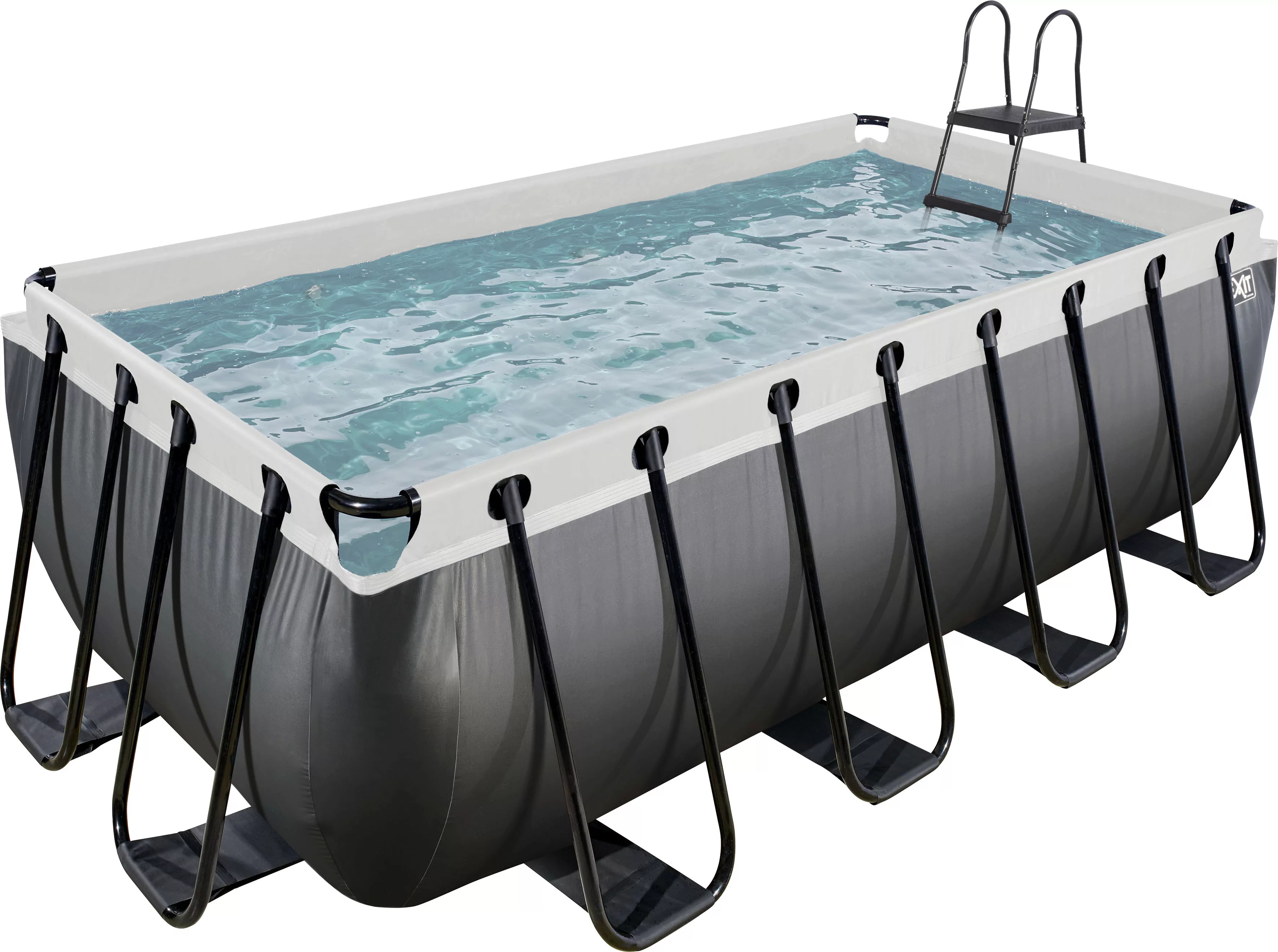EXIT Framepool, (Set, 3 tlg.), BxLxH: 200x400x122 cm, mit Sandfilteranlage günstig online kaufen
