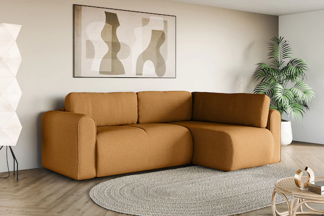 INOSIGN Ecksofa "Ecksofa Zacharia wahlweise mit Bettfunktion, BxTxH 250x166 günstig online kaufen