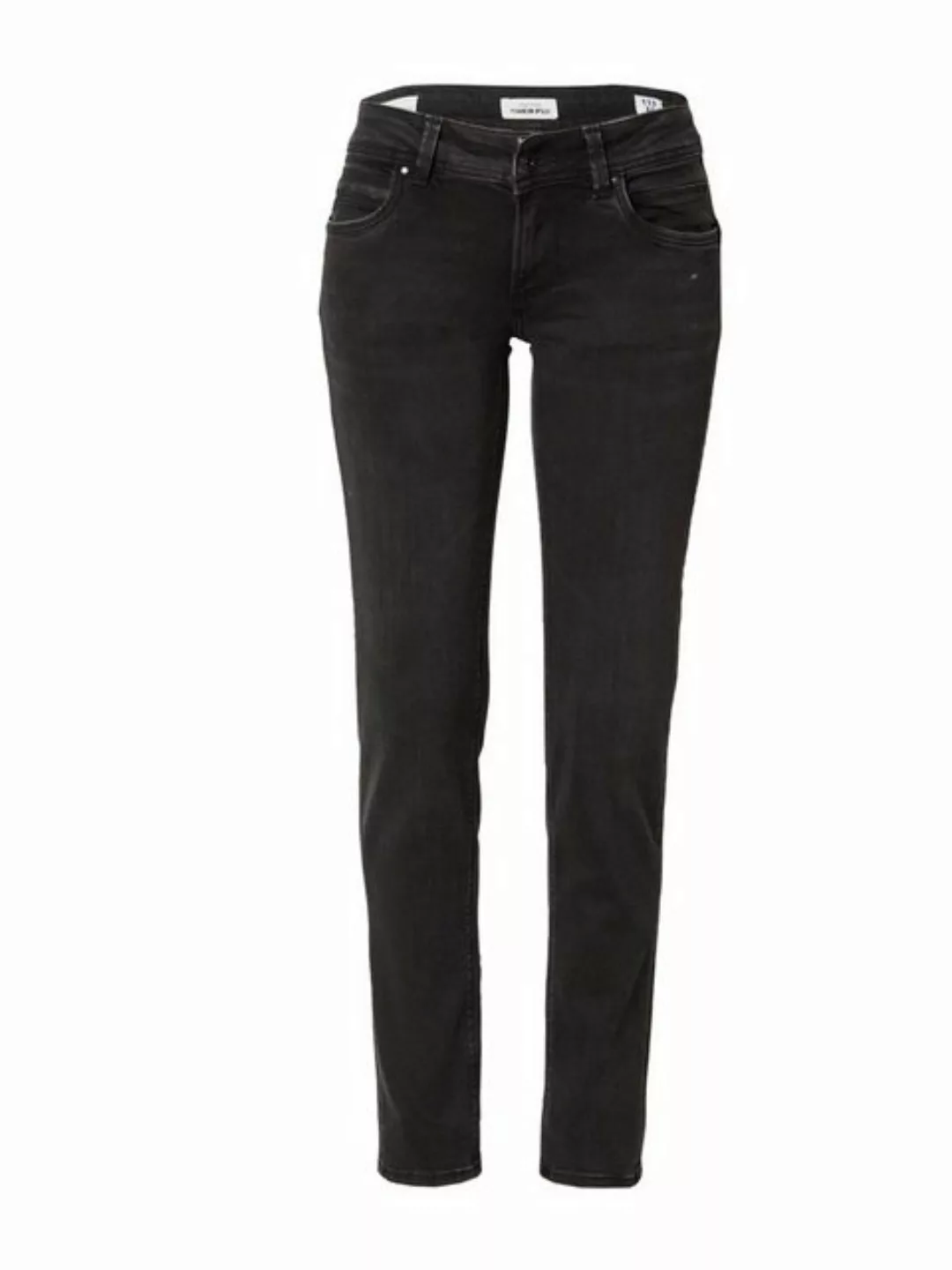 Pepe Jeans Damen Jeans NEW BROOKE - Slim Fit - Schwarz - Black Denim günstig online kaufen