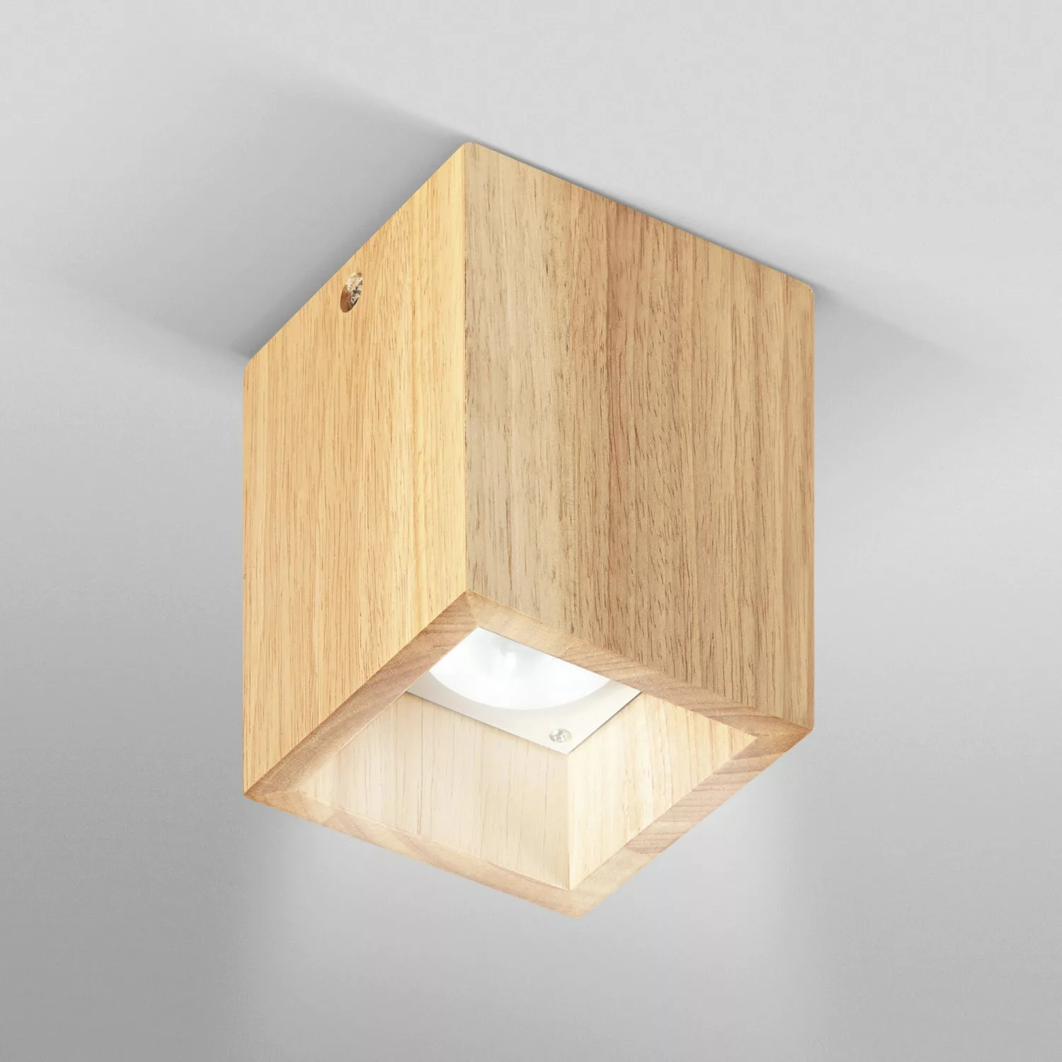 Ledvance Smart+ WiFi Deckenleuchte Decor Holz Holzbraun Tunable White 13 cm günstig online kaufen