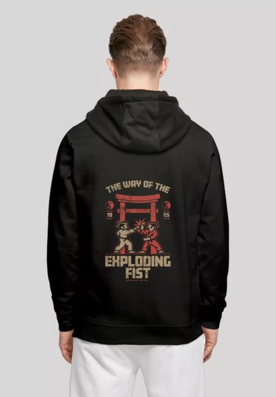 F4NT4STIC Kapuzenpullover "Retro Gaming The Way of the Exploding Fist", Pri günstig online kaufen