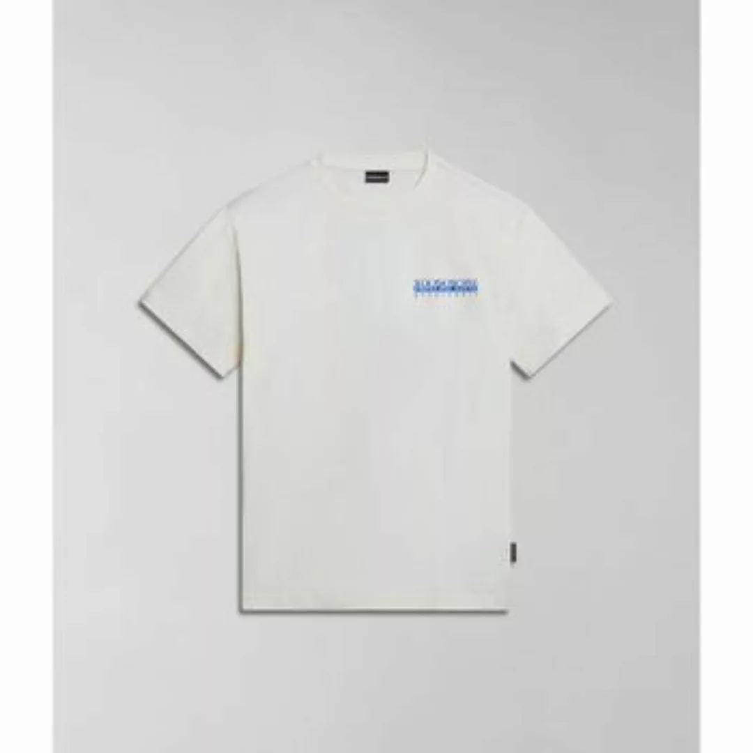 Napapijri  T-Shirts & Poloshirts S-BOYD NP0A4HQF-N1A WHITE WHISPER günstig online kaufen
