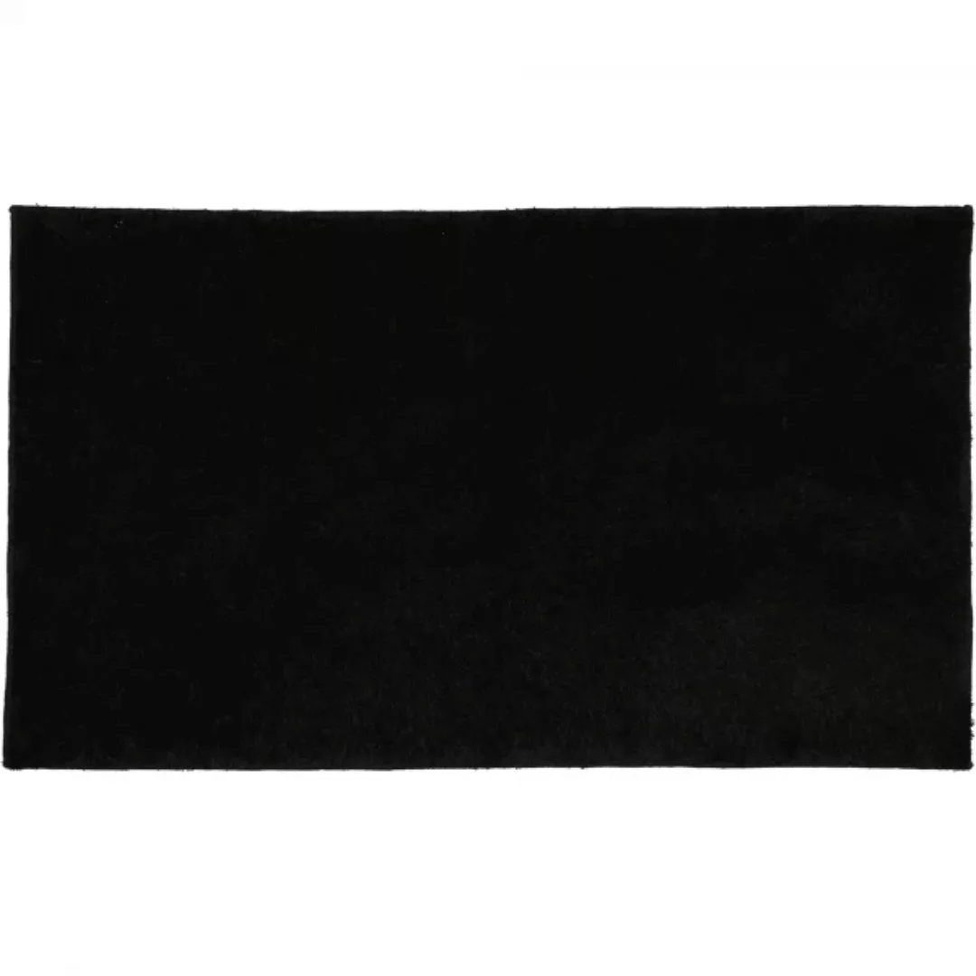 Vossen Badteppiche Timeless - Farbe: schwarz - 7900 - 70x120 cm günstig online kaufen