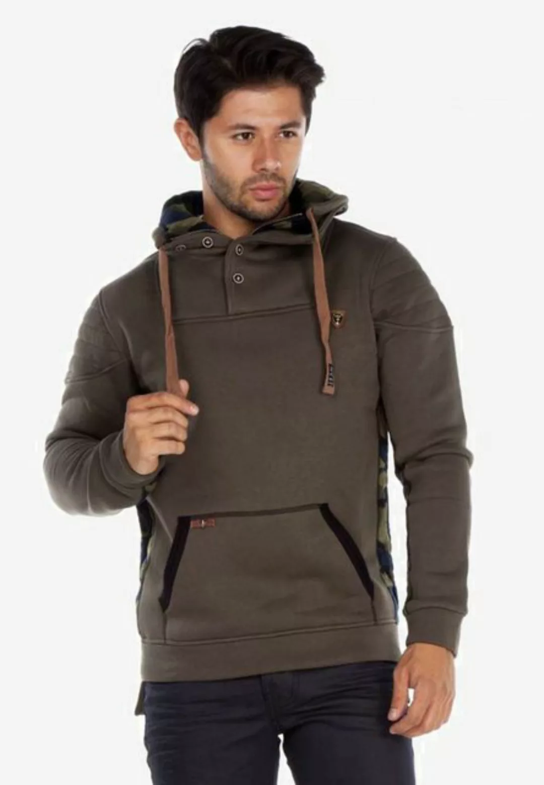 Cipo & Baxx Kapuzensweatshirt, mit praktischer Känguru-Tasche günstig online kaufen