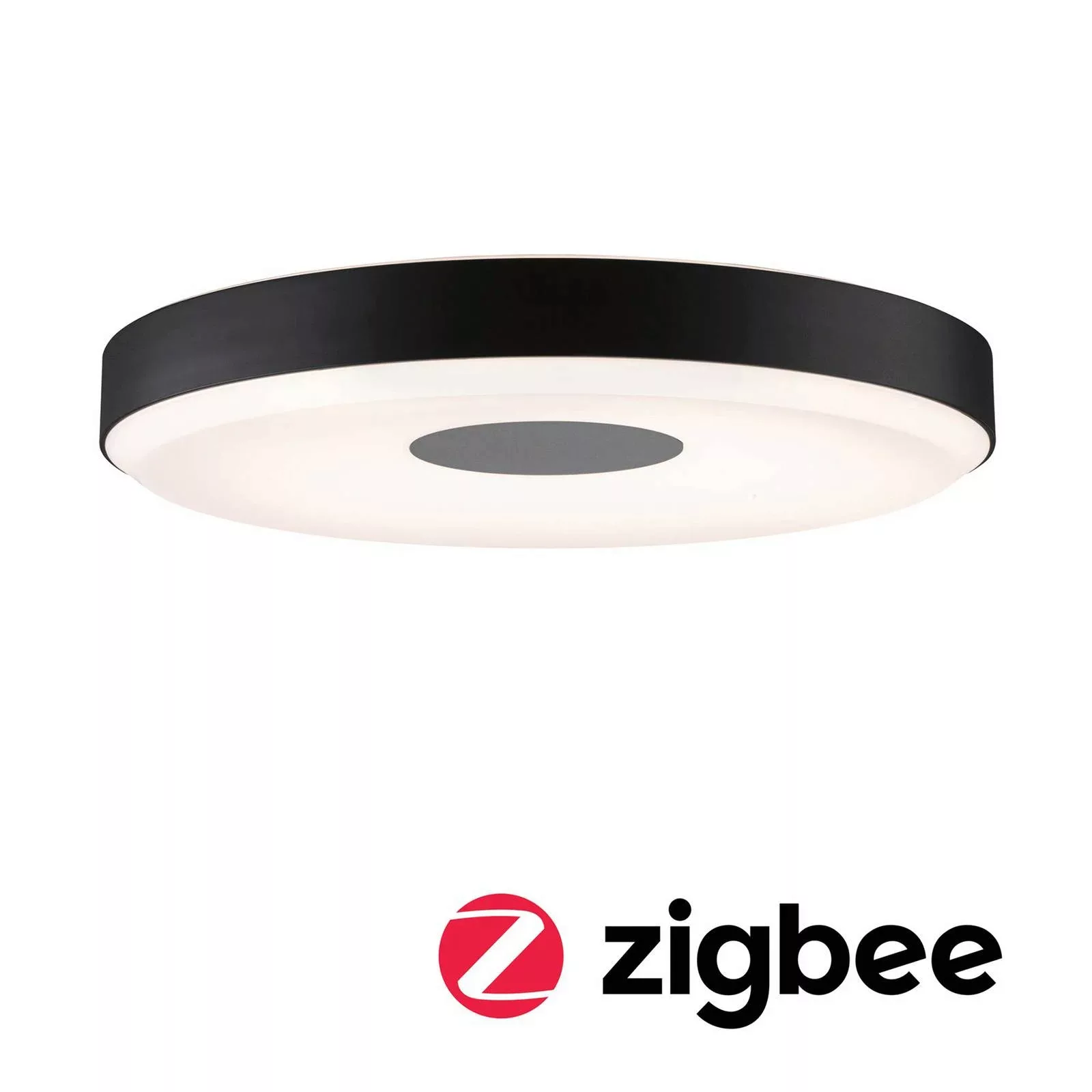 Paulmann "LED Deckenleuchte Smart Home Zigbee 3.0 Puric Pane Effect 2700K 2 günstig online kaufen