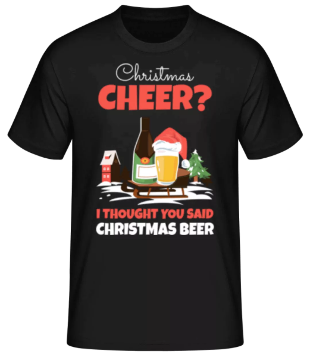 Christmas Beer · Männer Basic T-Shirt günstig online kaufen