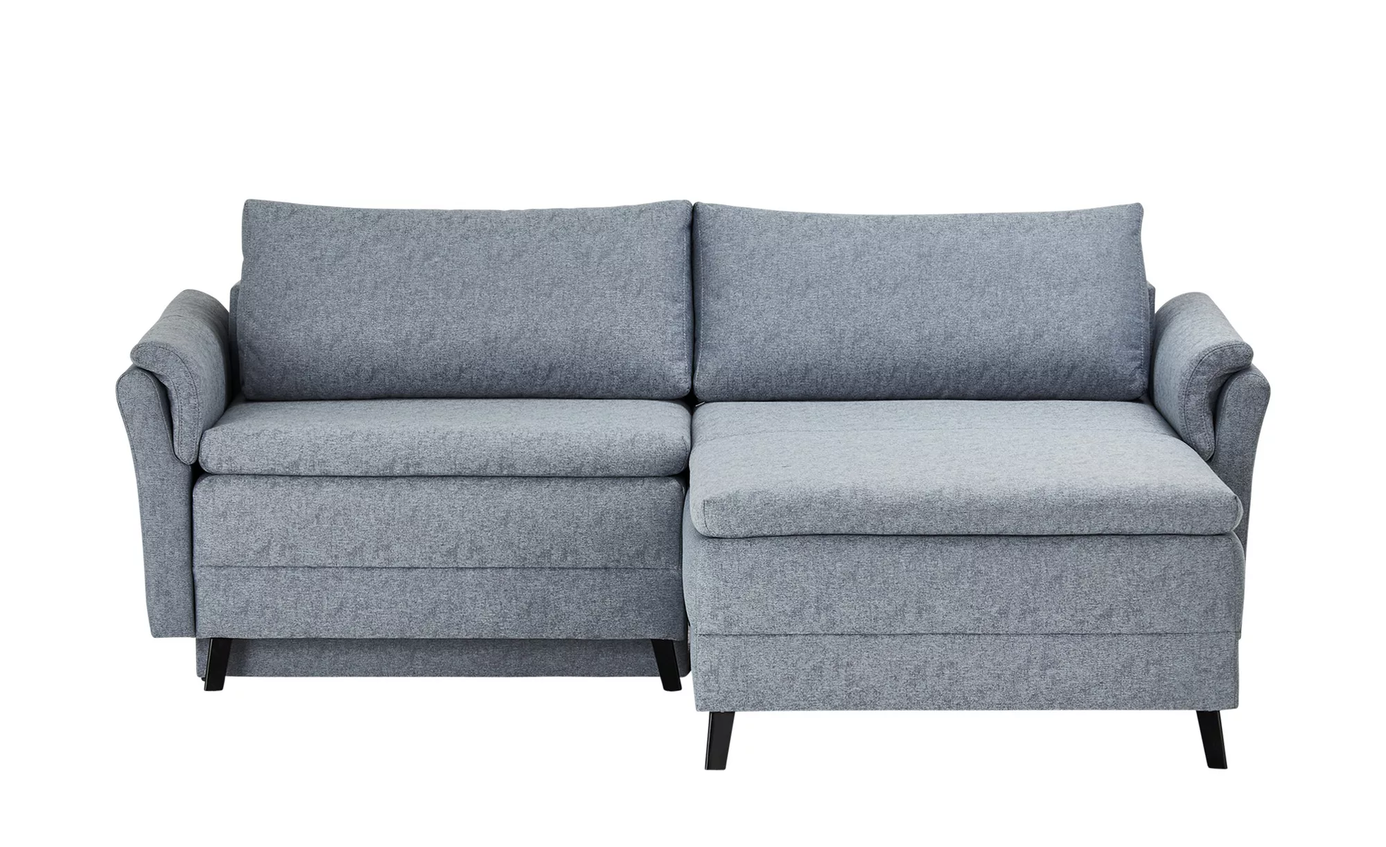 Ecksofa - blau - 93 cm - Polstermöbel > Sofas > Ecksofas - Möbel Kraft günstig online kaufen