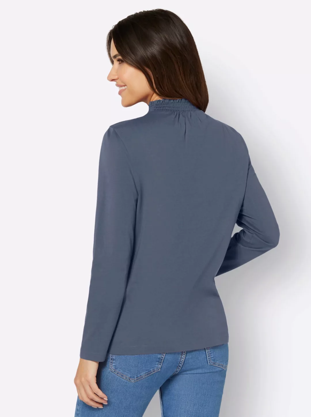 Classic Basics Stehkragenshirt "Stehkragen-Shirt", (1 tlg.) günstig online kaufen