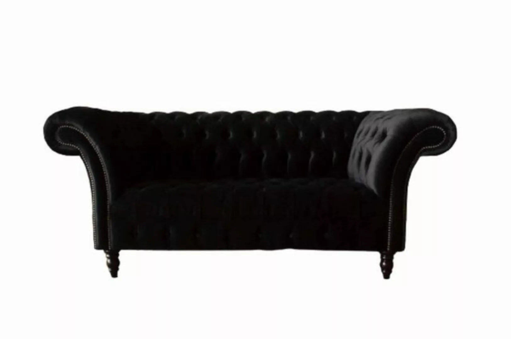 JVmoebel Sofa Chesterfield 2 Sitzer Designer Sofa Couch Polster Luxus Couch günstig online kaufen