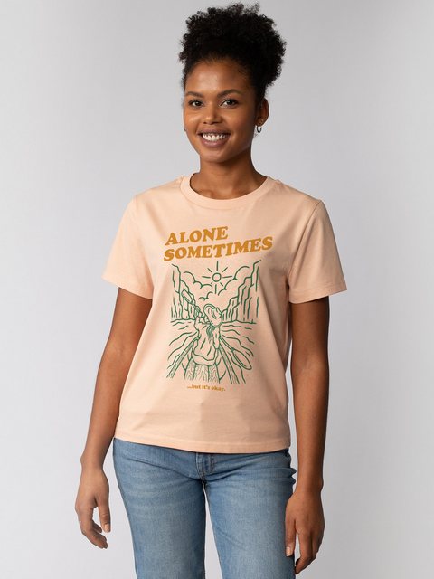 wat? Apparel T-Shirt Alone sometimes but its okay günstig online kaufen