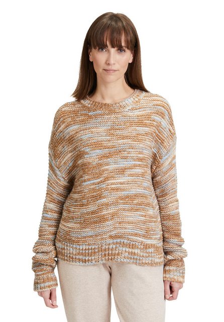 Betty&Co Strickpullover Betty & Co Strickpullover mit Struktur (1-tlg) Ripp günstig online kaufen