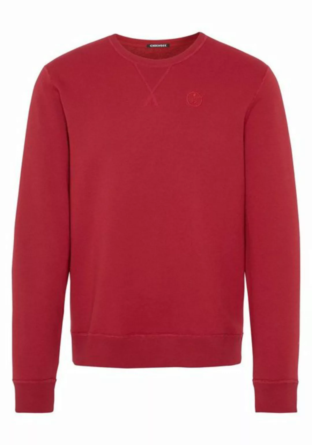Chiemsee Sweatshirt Sweater im Basic-Look mit Logo-Motiv 1 günstig online kaufen