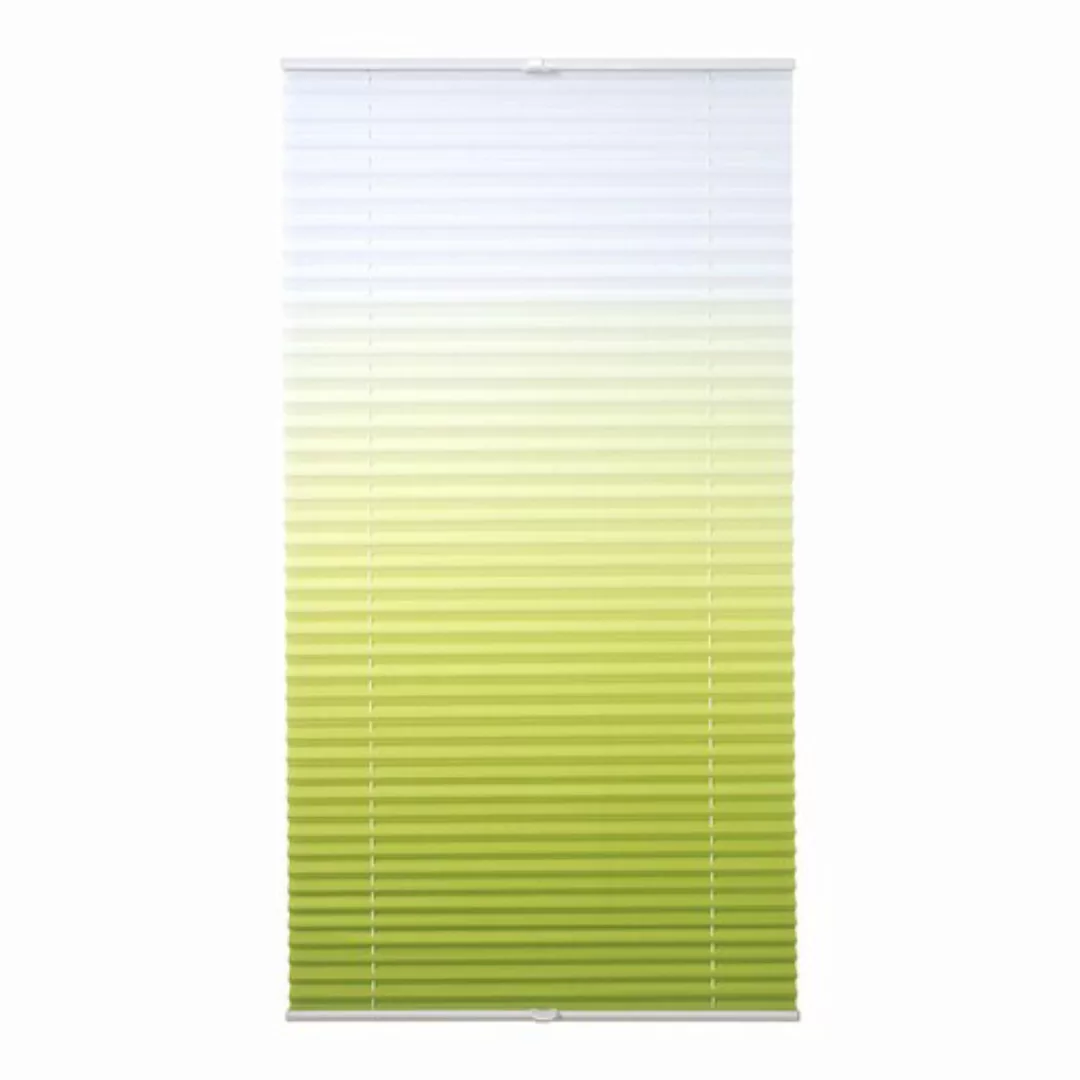 Klemmfix Plissee - grün - Polyester - 45 cm - Sconto günstig online kaufen