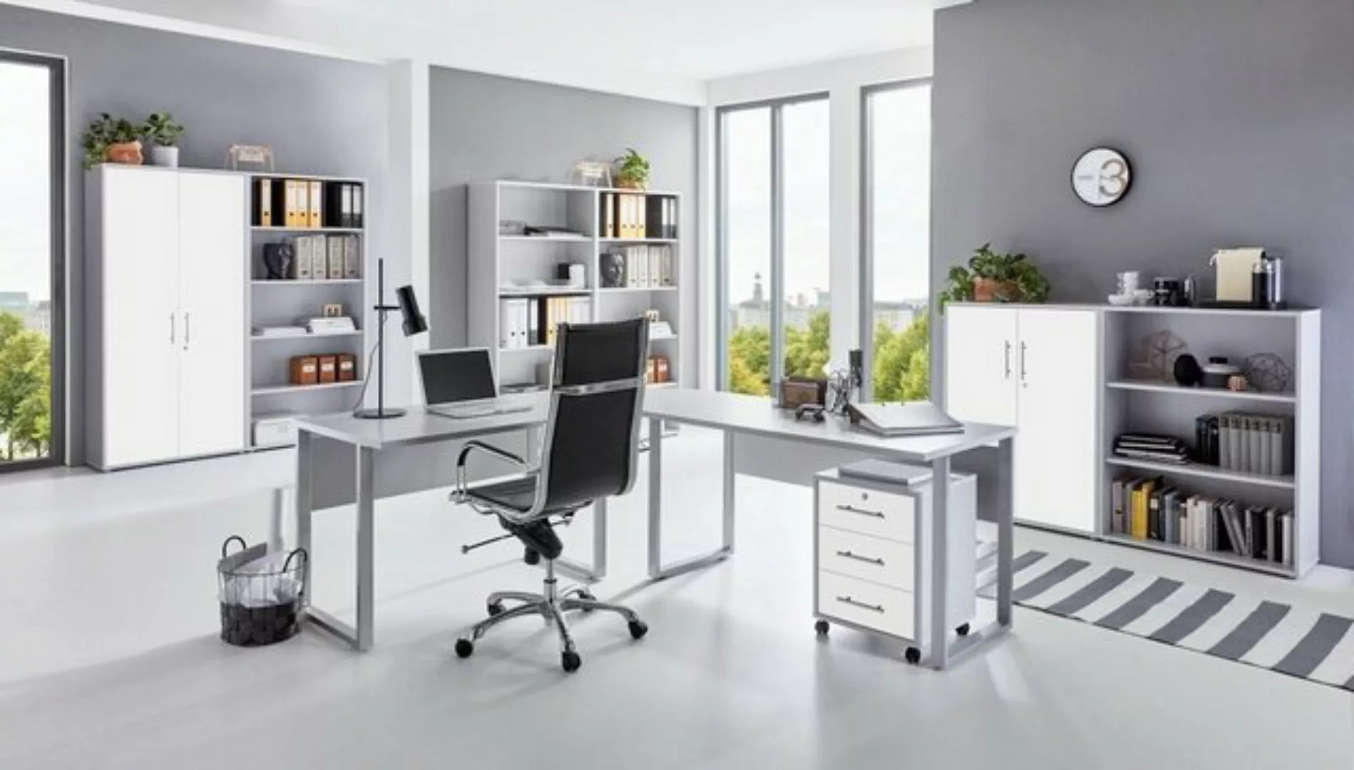 moebel-dich-auf Aktenschrank OFFICE EDITION Set 7 (Büromöbel-Set, Arbeitszi günstig online kaufen