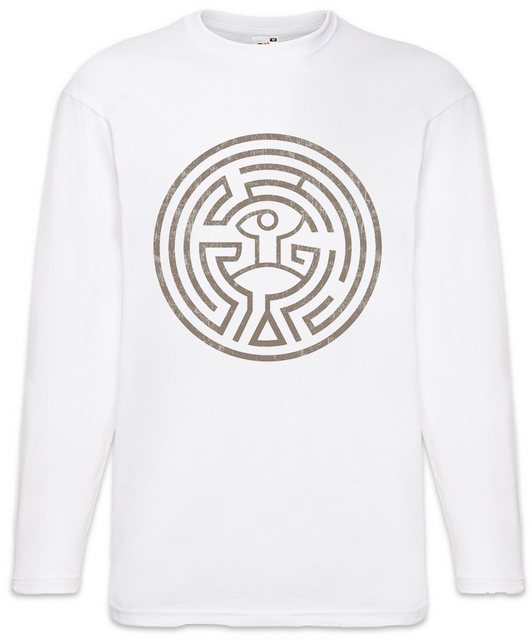 Urban Backwoods Langarmshirt Maze Langarm T-Shirt Westworld Labyrinth Circl günstig online kaufen