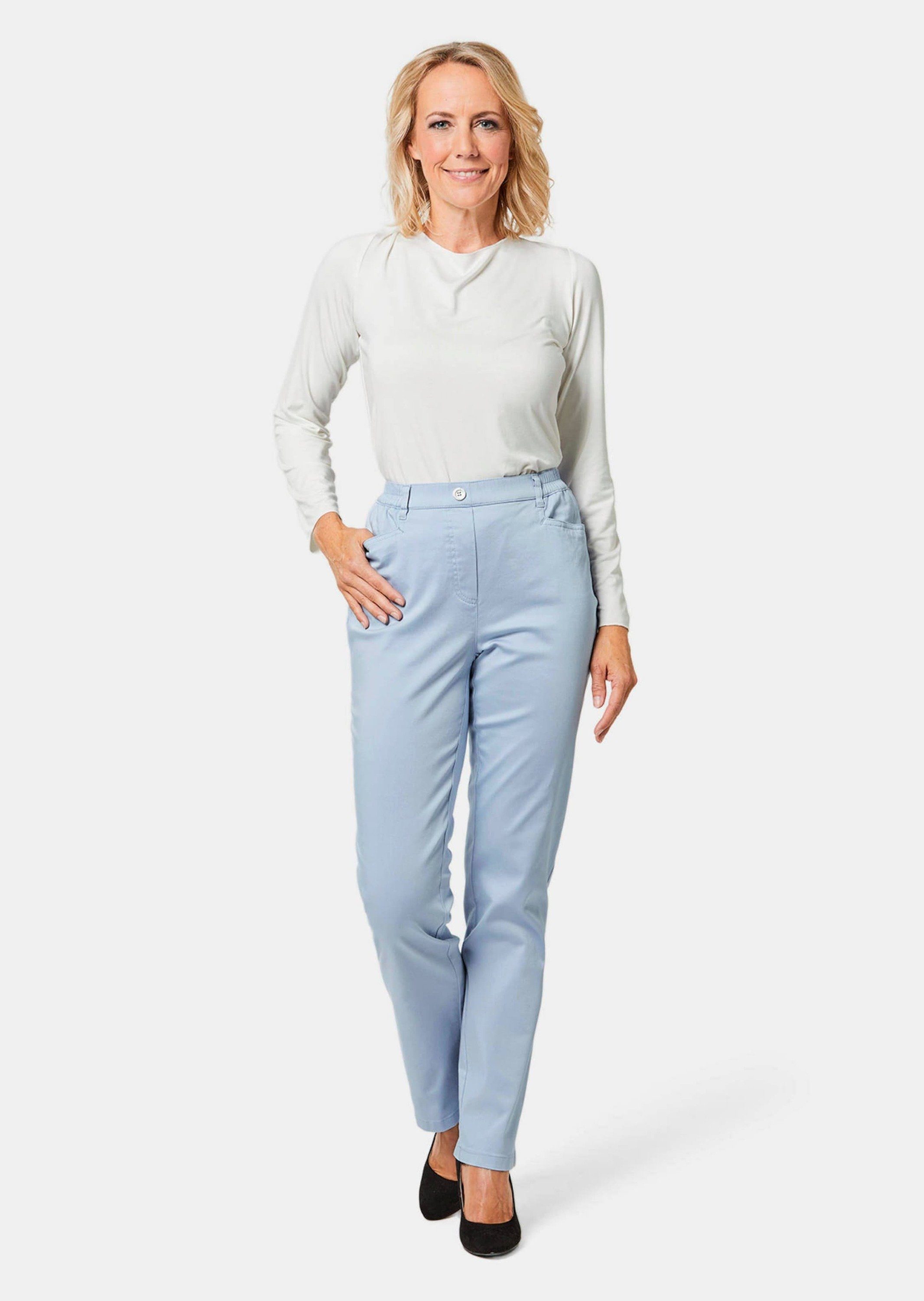 GOLDNER Schlupfhose Leichte Baumwollschlupfhose MARTHA günstig online kaufen