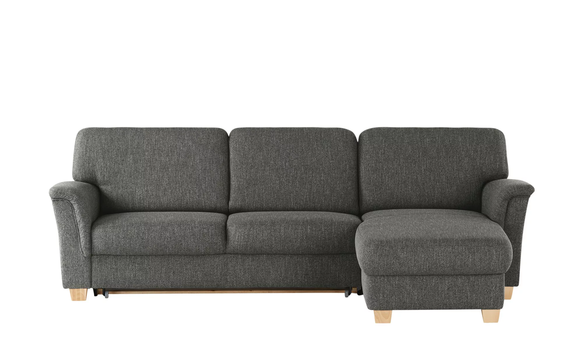 smart Ecksofa  Valencia ¦ schwarz ¦ Maße (cm): B: 265 H: 90 T: 173 Polsterm günstig online kaufen