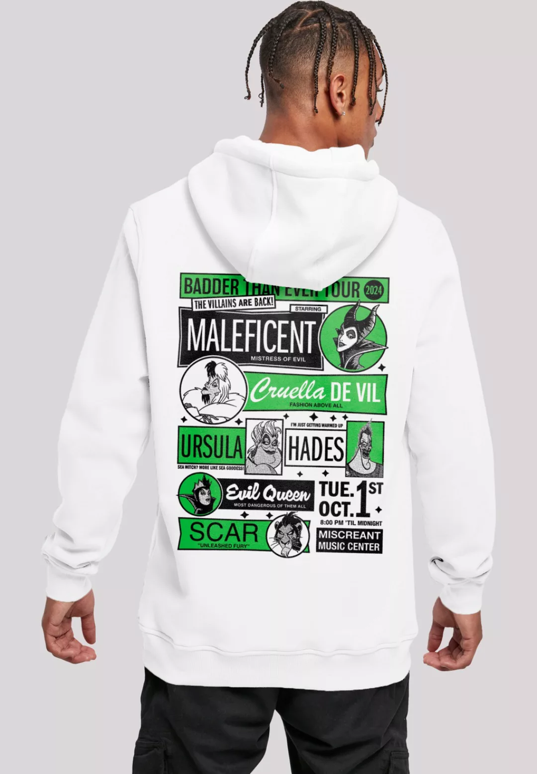 F4NT4STIC Kapuzenpullover "Disney Villians Are Back", Premium Qualität günstig online kaufen