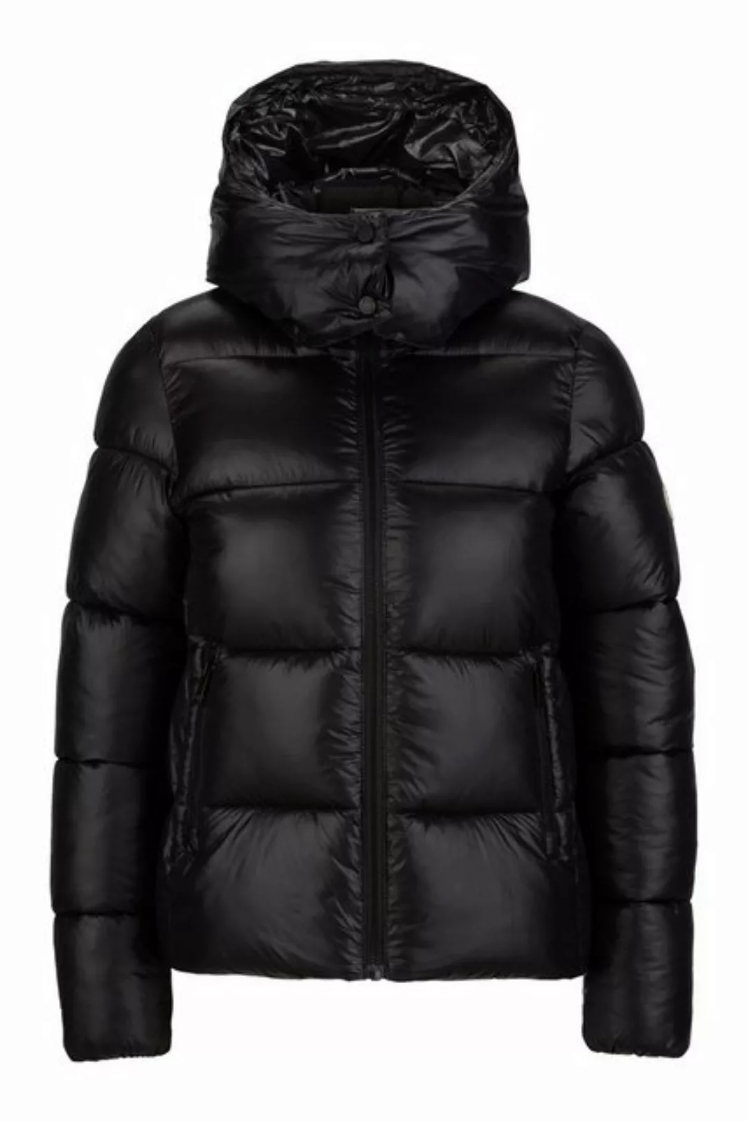 19V69 ITALIA Winterjacke GRAZIA Damen Pufferjacke in Schwarz mit Kapuze und günstig online kaufen