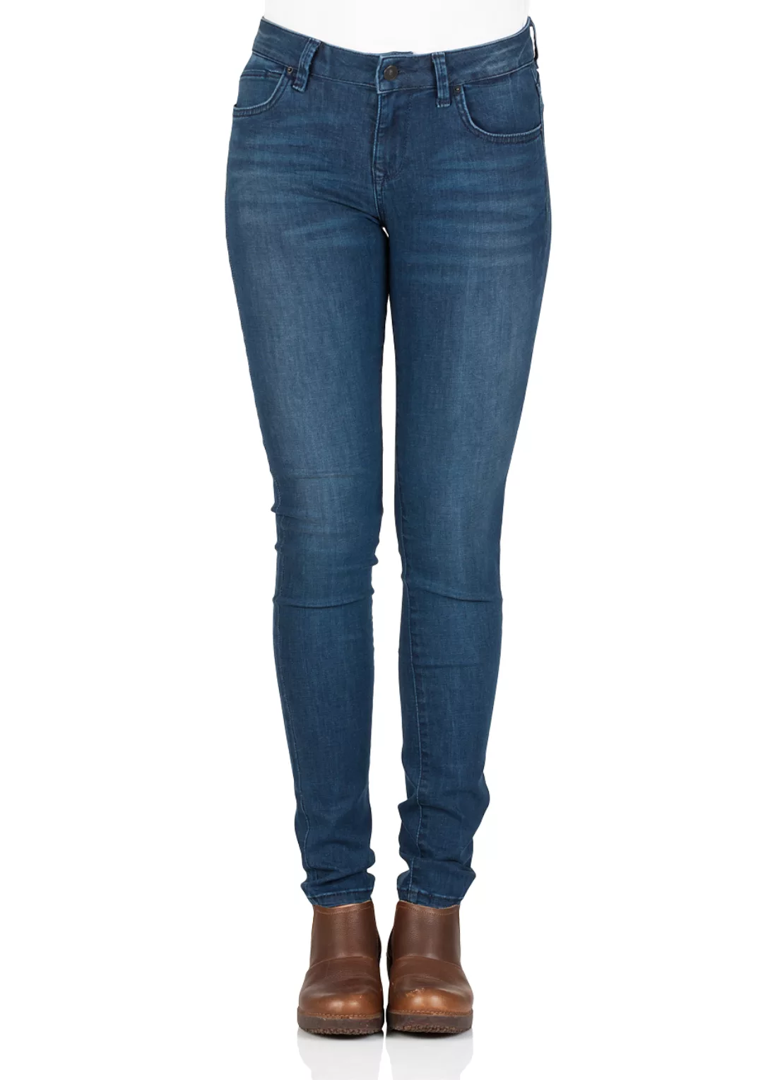 LTB Damen Jeans Nicole Skinny Fit - Blau - Fiona Wash günstig online kaufen