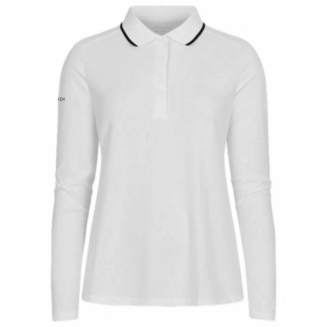 RÖHNISCH Langarm-Poloshirt Röhnisch Miriam Longsleeve Polo Weiss günstig online kaufen