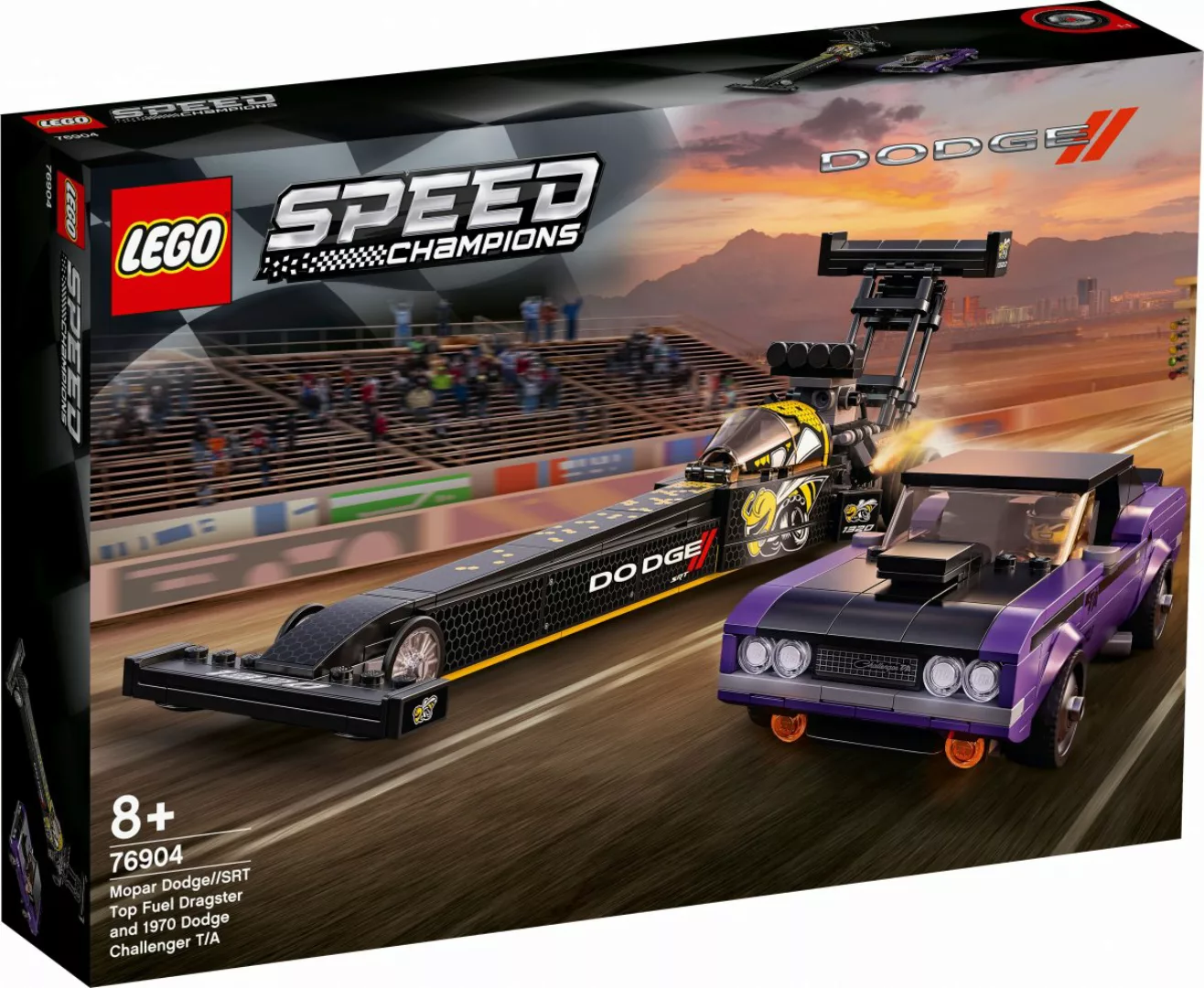 Lego® Speed Champions 76904 - Mopar Dodge//srt Dragster & 1970 Dodge Challe günstig online kaufen