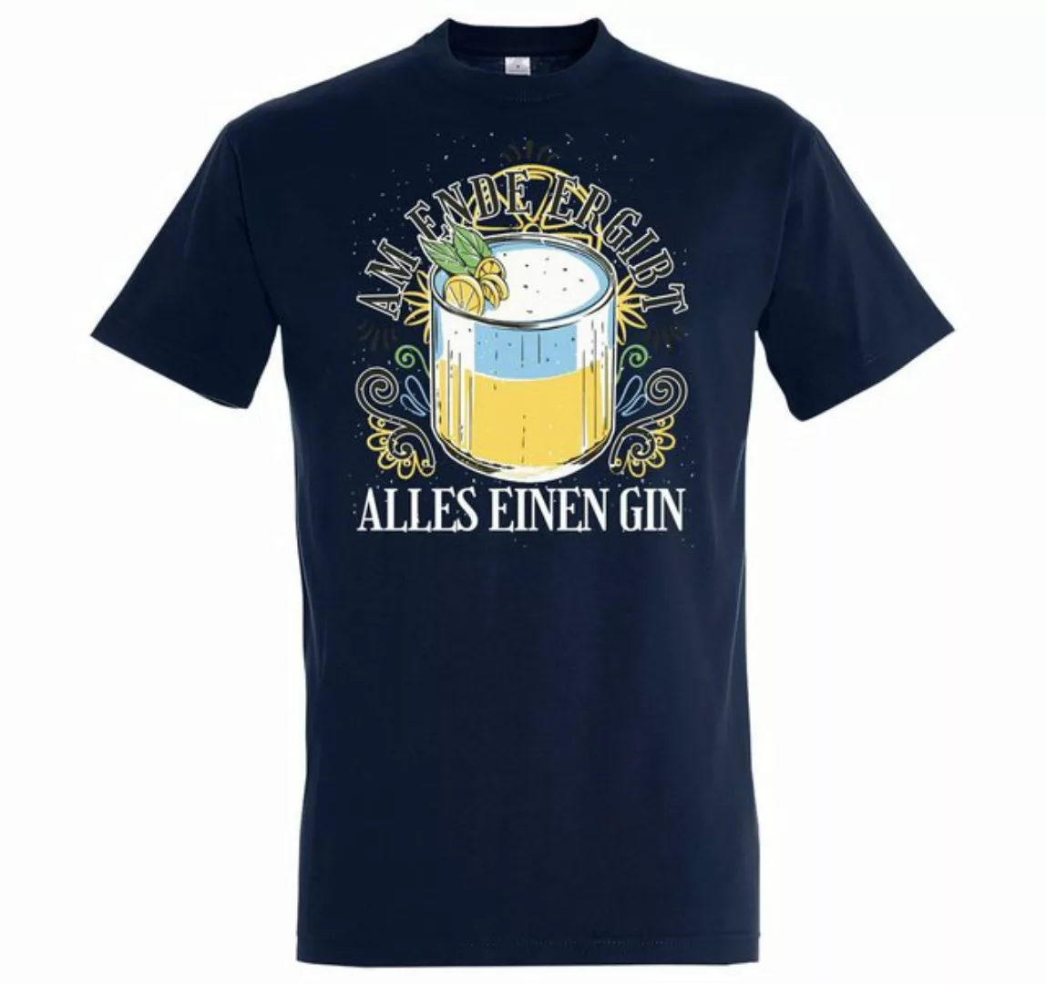 Youth Designz T-Shirt Am Ende ergibt alles einen Gin Herren Shirt Mit Lusti günstig online kaufen