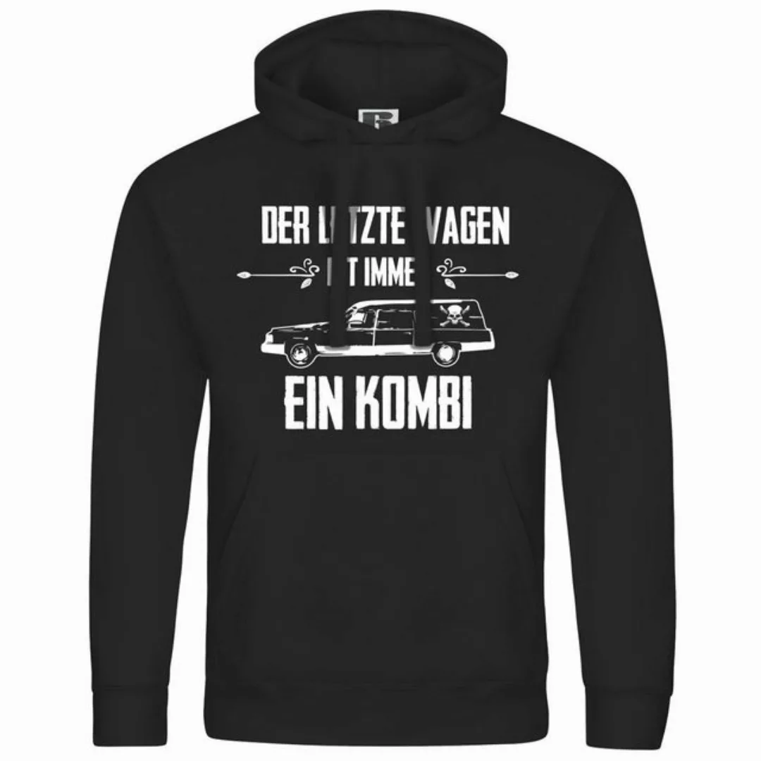 deinshirt Kapuzenpullover Herren Kapuzenpullover Der letzte Wagen ist immer günstig online kaufen