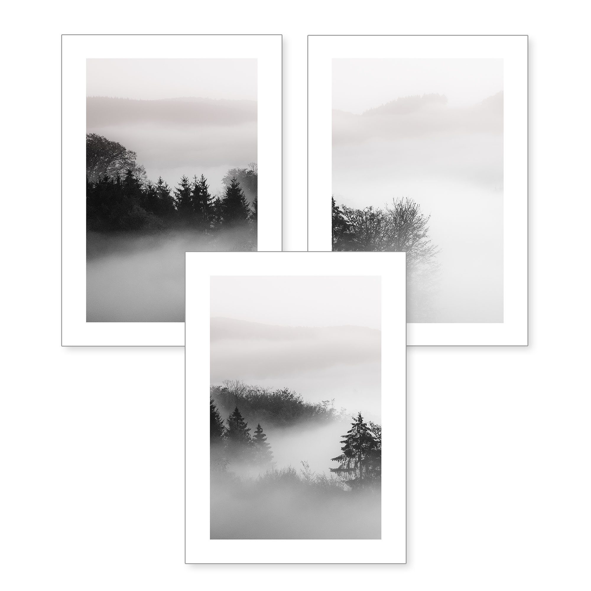 Kreative Feder Poster, Landschaft, Natur, Wald, günstig online kaufen