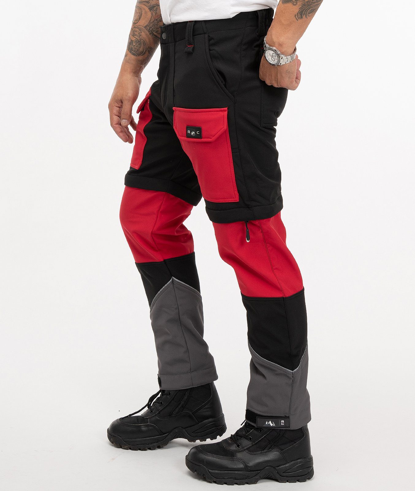 Rock Creek Softshellhose Herren Softshellhose Zipp-Off günstig online kaufen