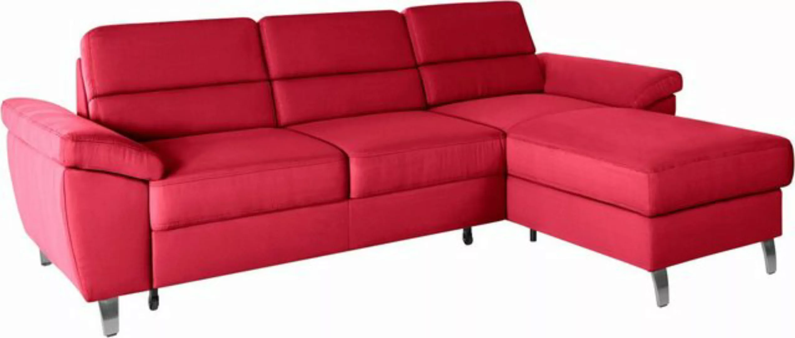 sit&more Ecksofa Sorano L-Form, wahlweise mit Bettfunktion und Bettkasten günstig online kaufen