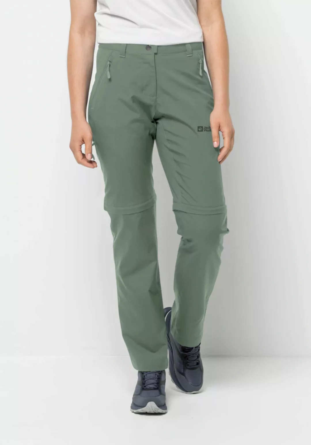 Jack Wolfskin Softshellhose "ACTIVE TRACK ZIP OFF PANTS W" günstig online kaufen