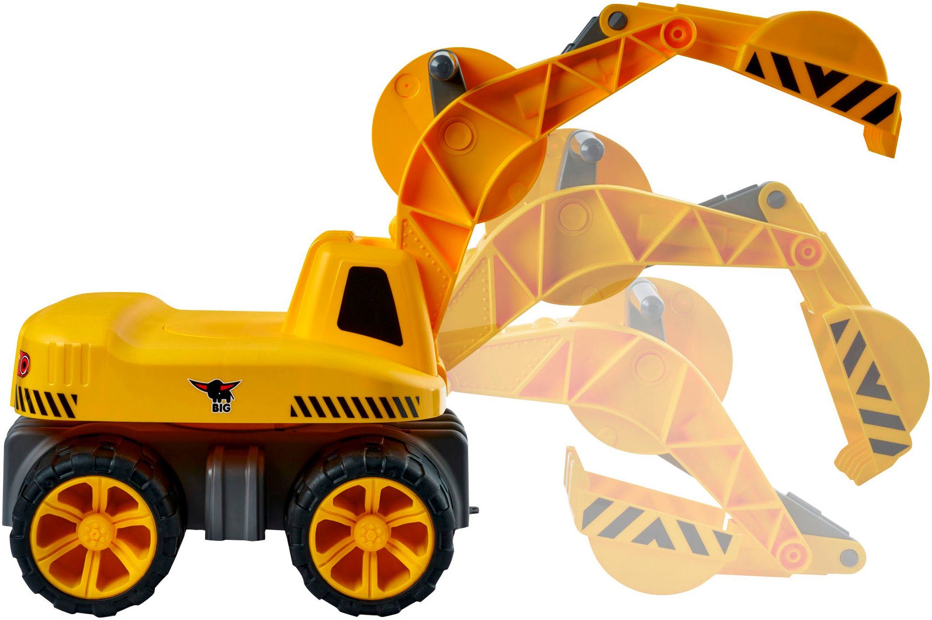 BIG Spielzeug-Bagger Indoor / Outdoor Fahrzeug günstig online kaufen