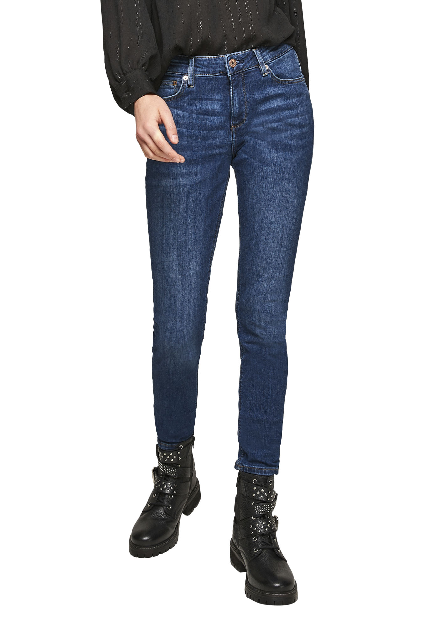 QS 5-Pocket-Jeans Sadie im Skinny-Fit günstig online kaufen