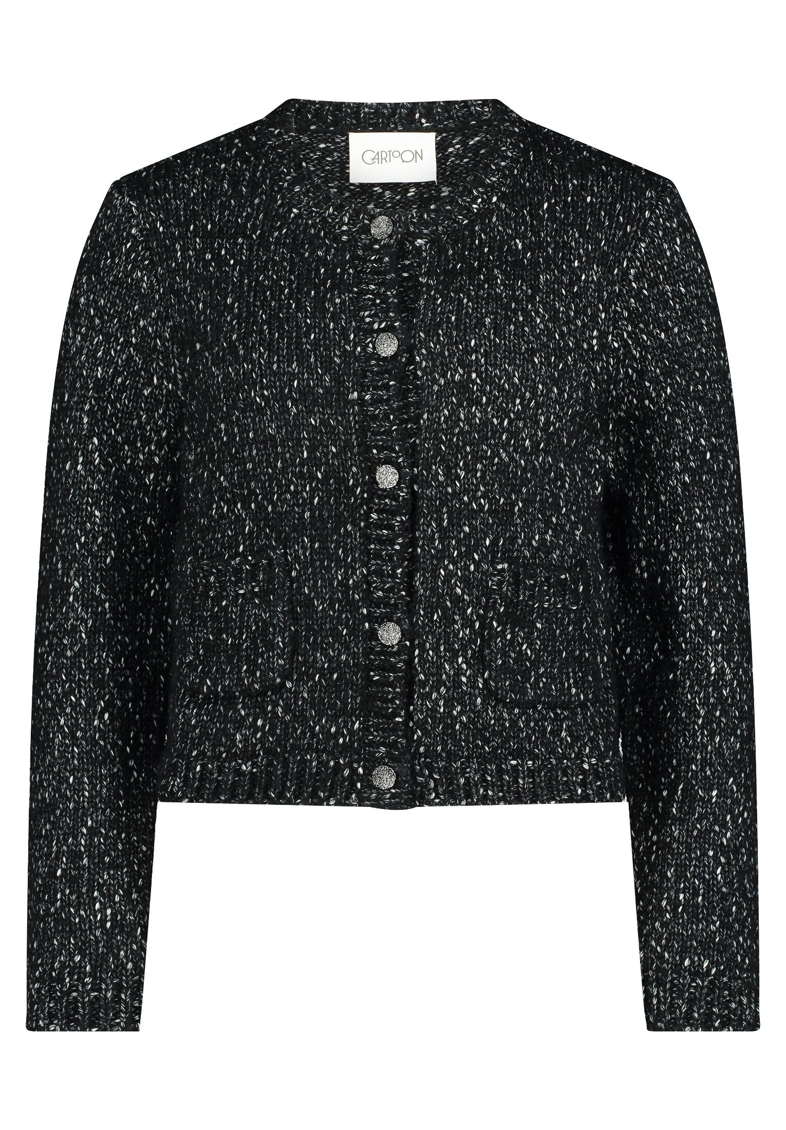 Cartoon Strickjacke Cartoon Damen Cardigan mit günstig online kaufen