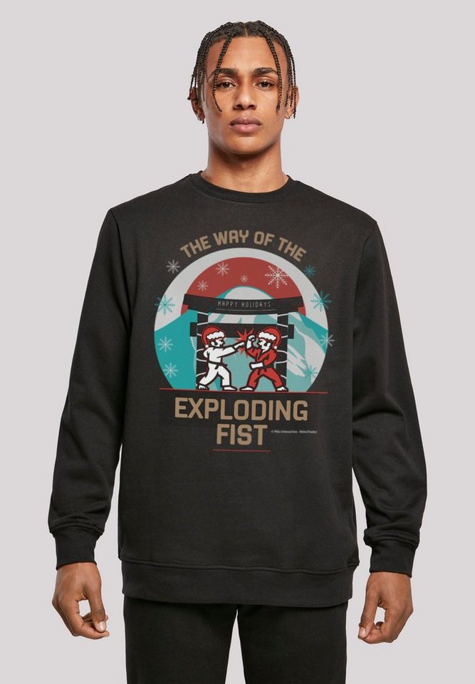 F4NT4STIC Kapuzenpullover Retro Gaming Way of the Exploding Fist Christmas günstig online kaufen