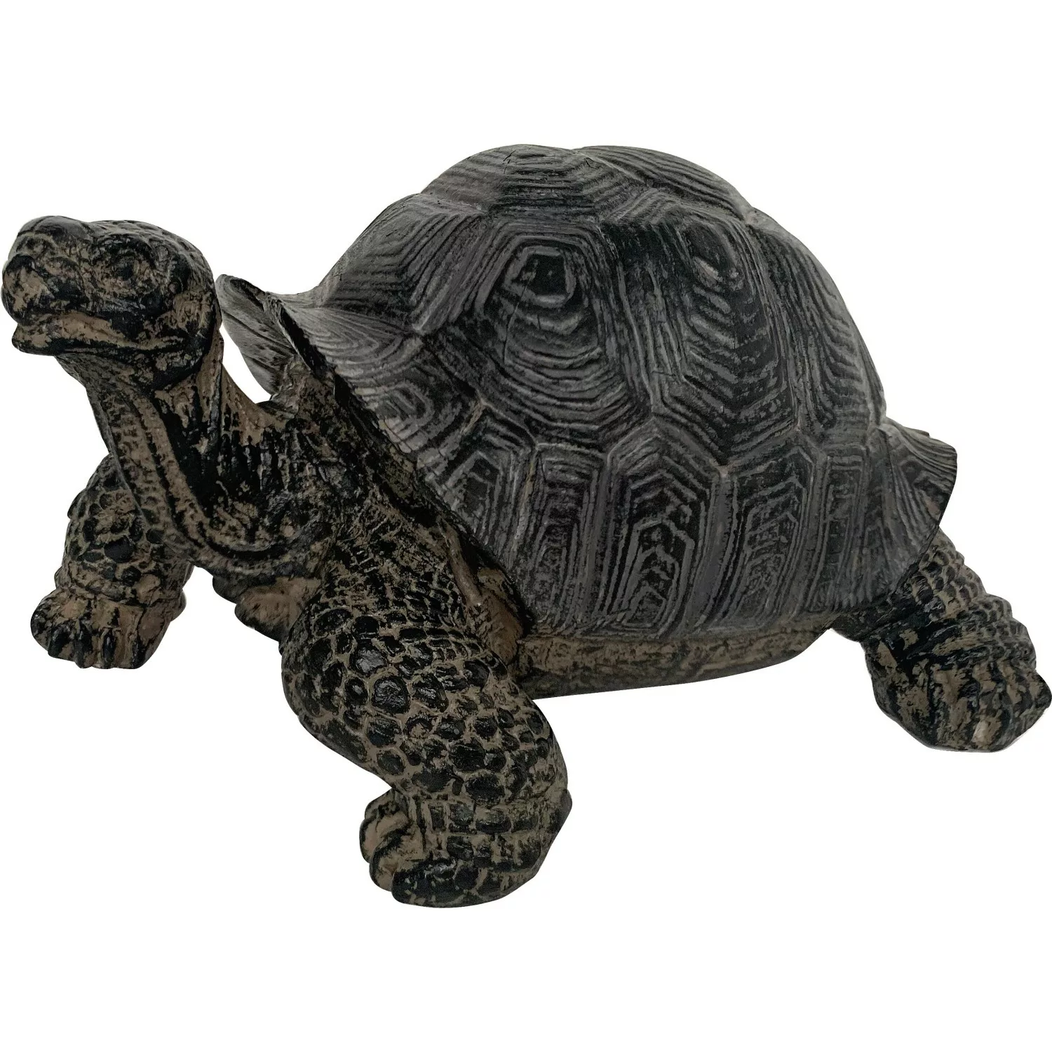 Gartenfigur Schildkröte 9 cm Dunkelgrau günstig online kaufen