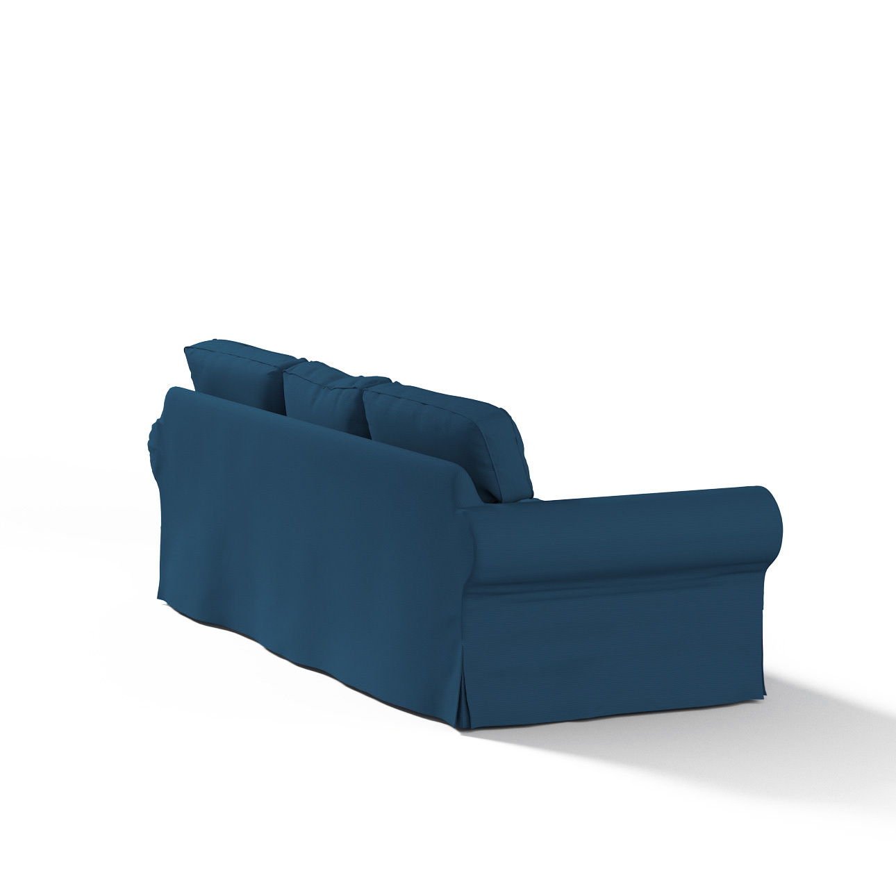 Bezug für Ektorp 3-Sitzer Schlafsofa, neues Modell (2013), marinenblau , 40 günstig online kaufen