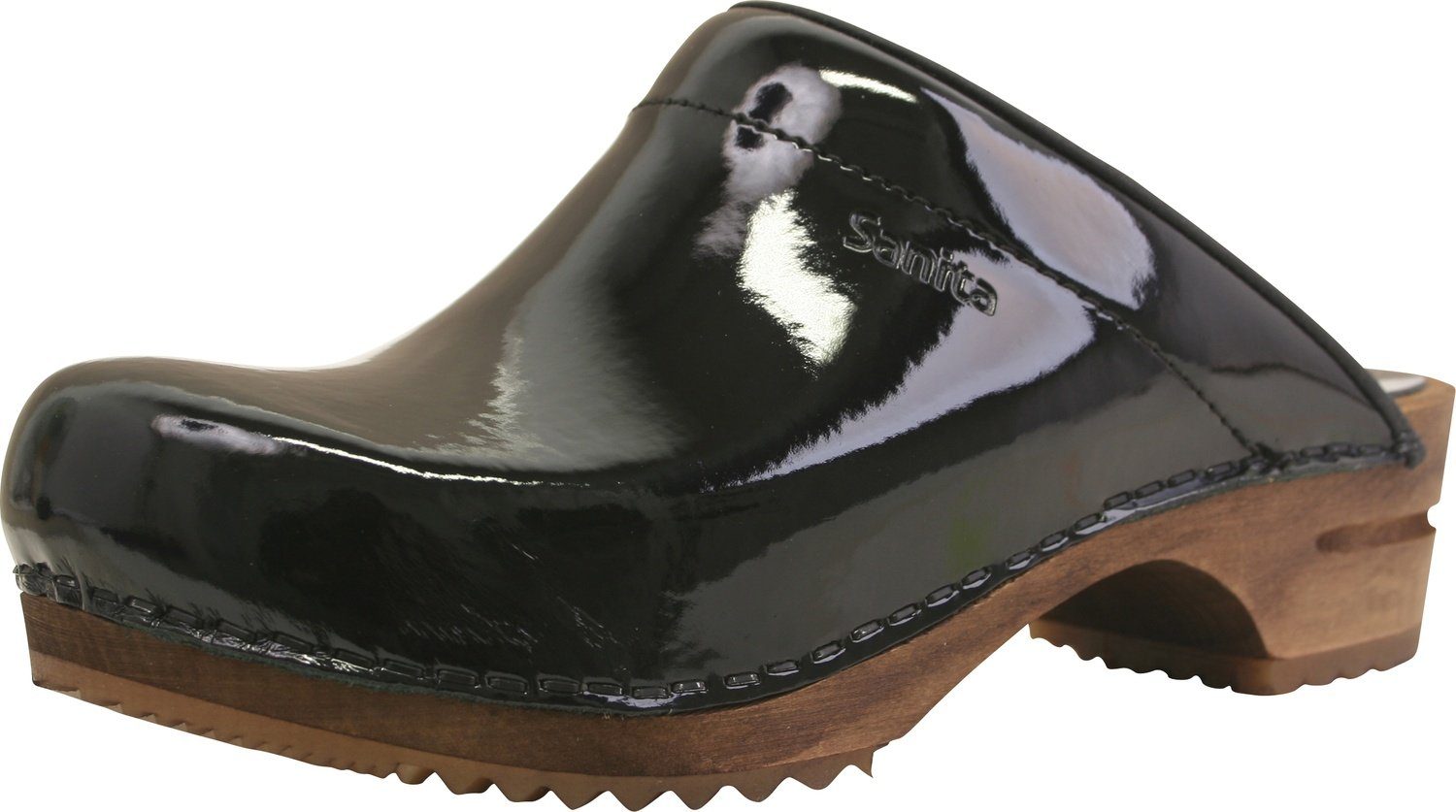 Sanita Wood-Classic Pat. Open Clog günstig online kaufen