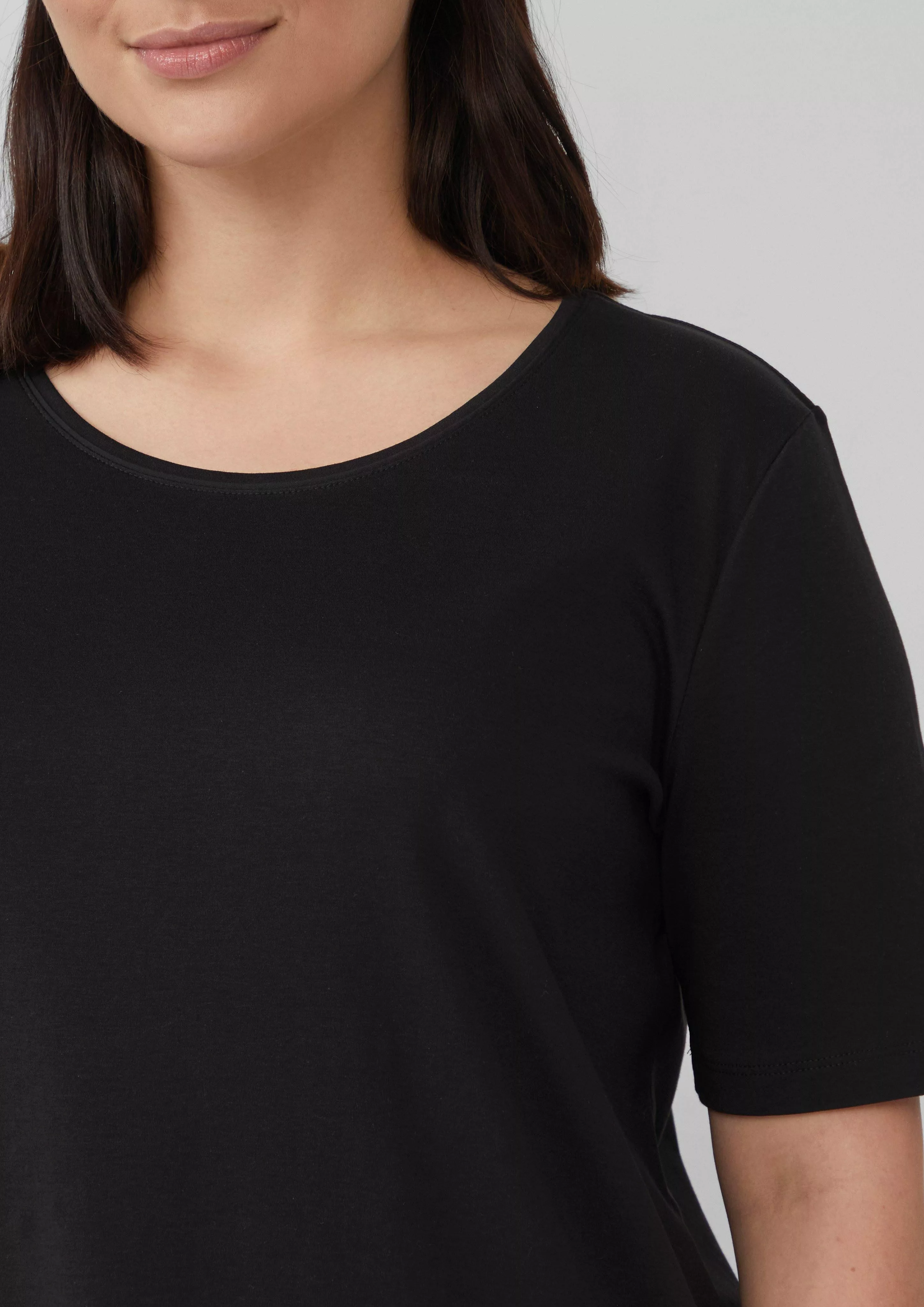 s.Oliver Kurzarmshirt T-Shirt im Slim Fit günstig online kaufen