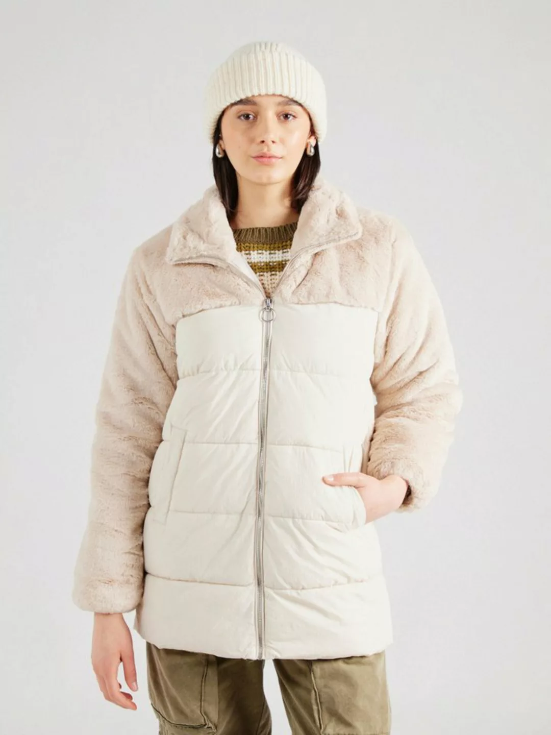 ONLY Steppmantel ONLWANJA FUR PUFFER MIX COAT CC OTW günstig online kaufen