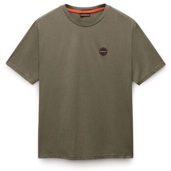 Napapijri  T-Shirts & Poloshirts S-BADGE NP0A8949-GOA1 TEA LEAF günstig online kaufen